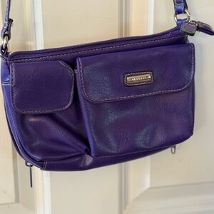 Rosetti Purple Crossbody Shoulder Bag -